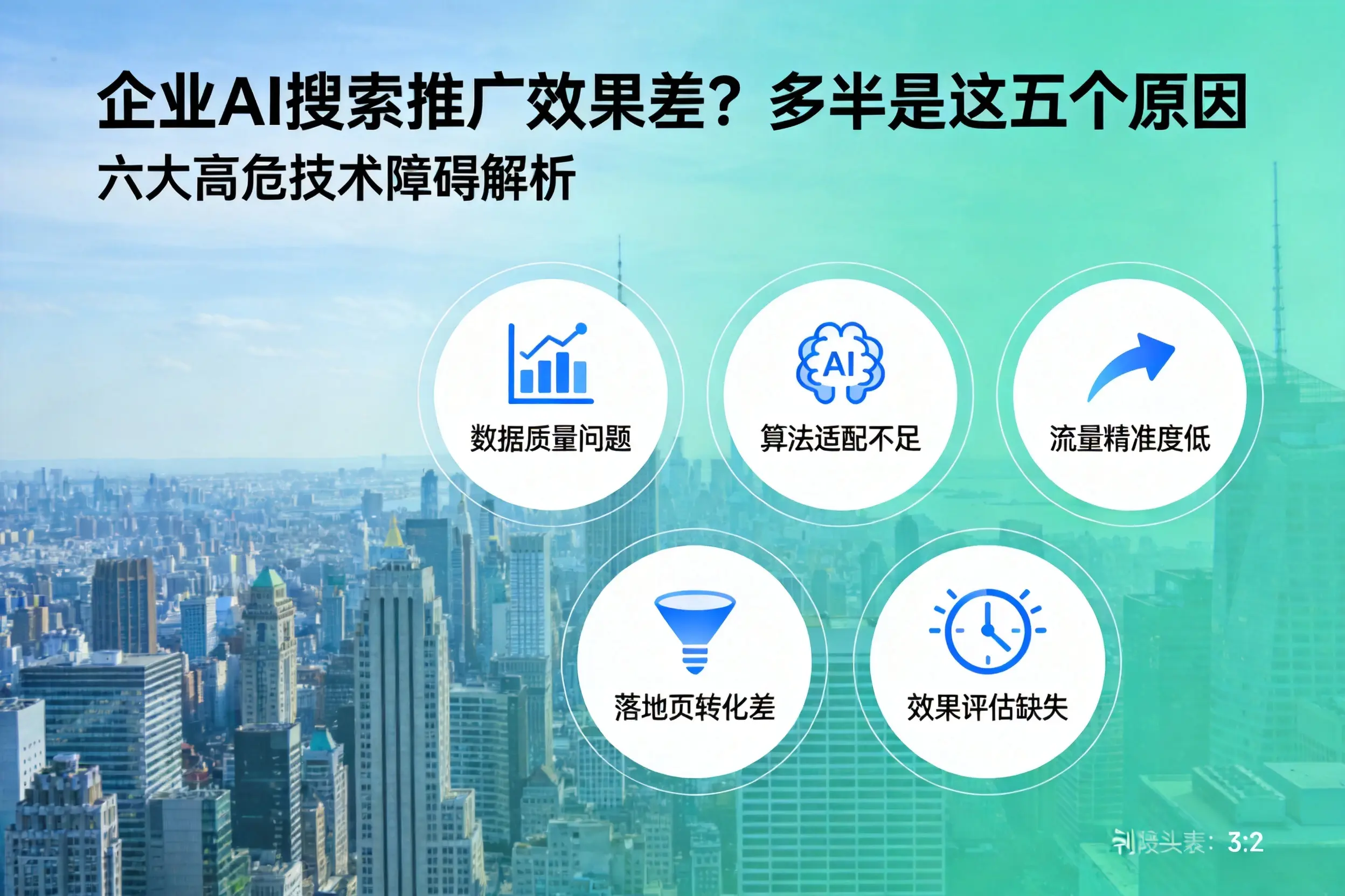 天镇企业AI搜索推广效果差？多半是这五个原因